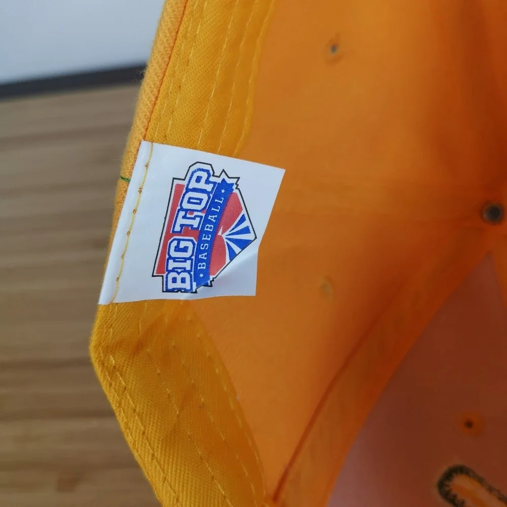 Madison Mallards Baseball Hat Cap Big Top Yellow Adjustable